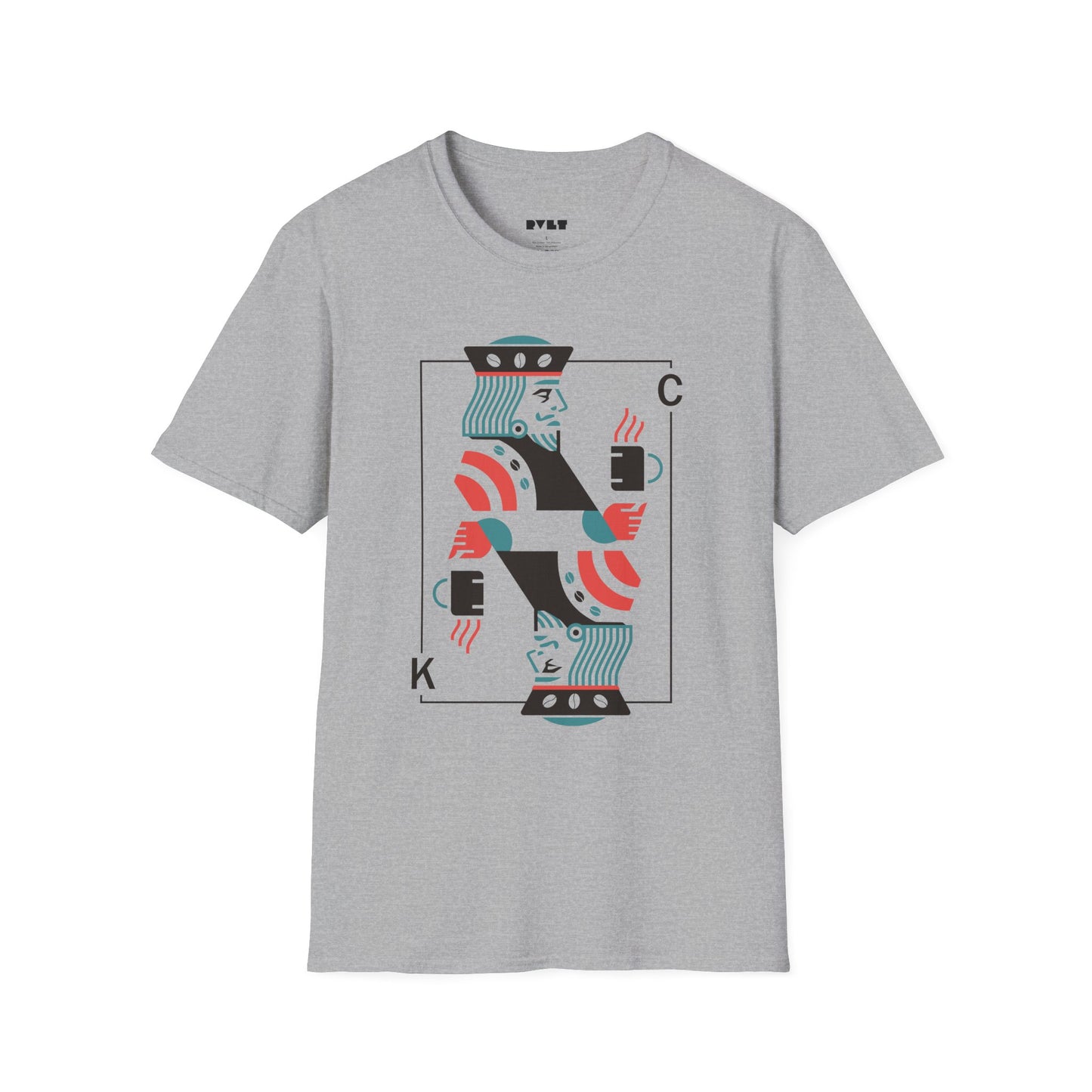 King of Coffee - Men's Softstyle T-Shirt